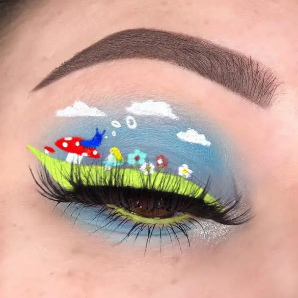 15 Creative Eye Makeup Arts That'll Blow Your Mind SheIdeas