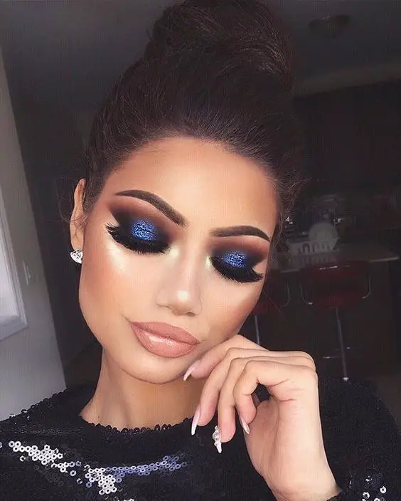 Eye Makeup Ideas For A Blue Dress Saubhaya Makeup 0842