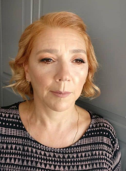 women over 50 with makeup