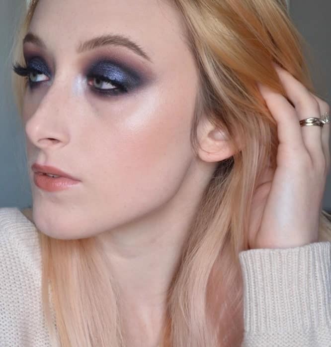 blue smokey eye looks for women