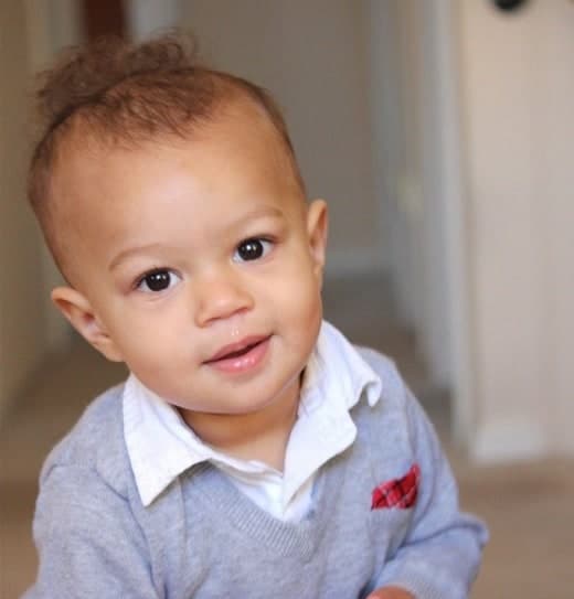 biracial toddler hairstyle with fine hair